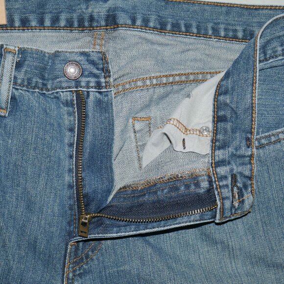 Levis 559 Men's Size 33x34 Jeans Relaxed Fit Straight Leg Medium Wash Denim - Picture 6 of 11